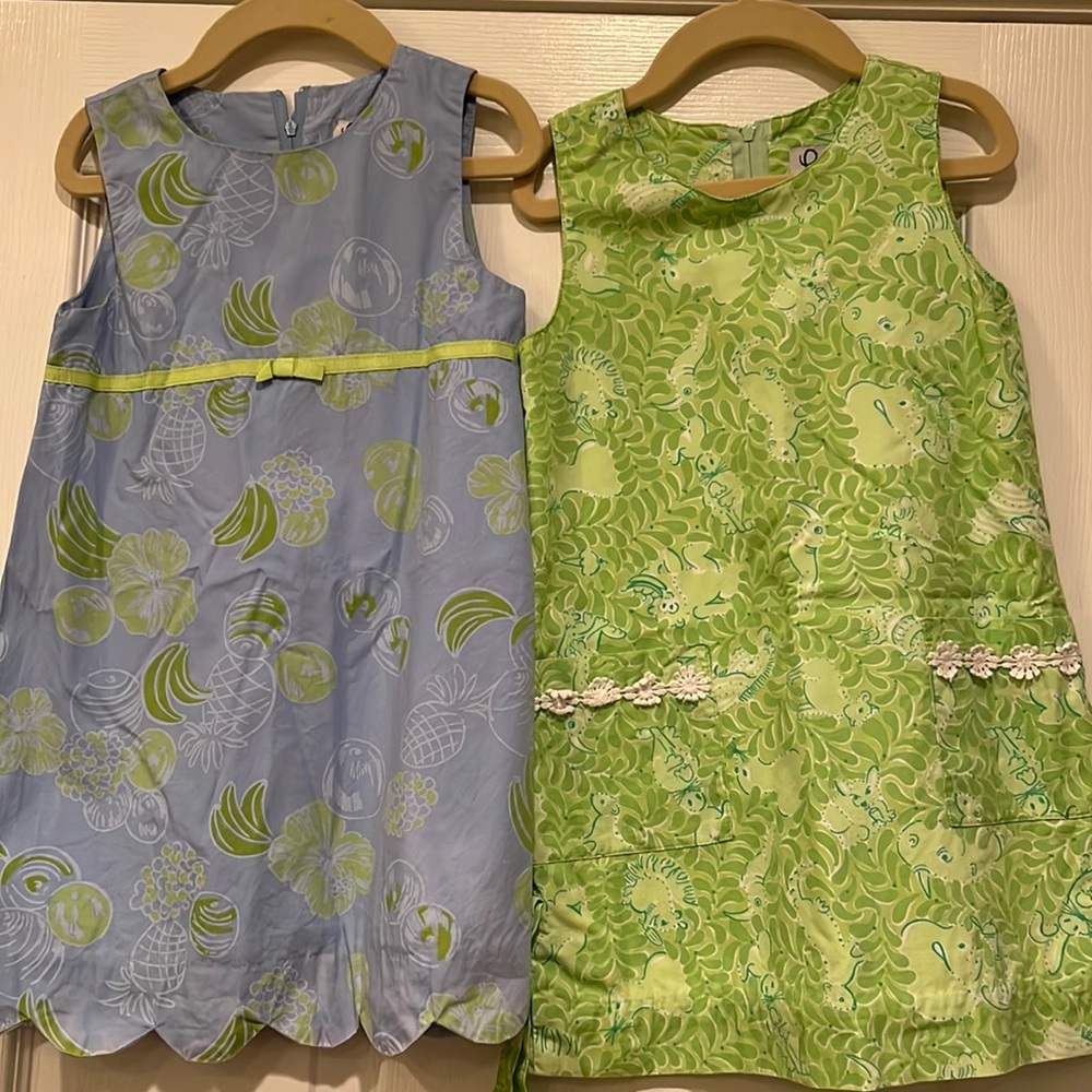 Beautiful girls Lilly Pulitzer dresses size 4 and 5